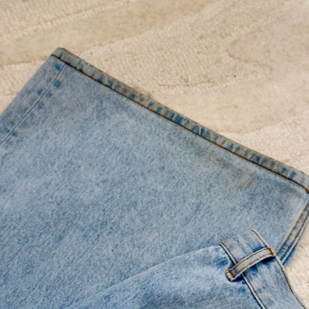 AREA wide-leg crystal jeans - Picture 7 of 14